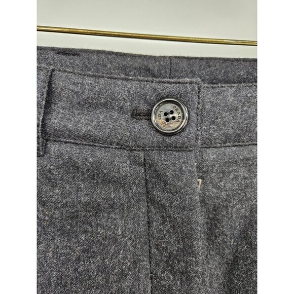 Prada Charcoal Grey Wool Ski Pants Womens 40/4 Lined Made in Italy - Picture 4 of 11